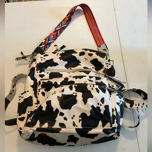 Cow Print backpack/purse with conceal carry option 🐮